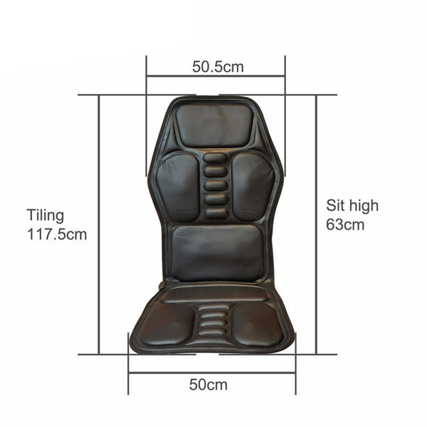 Heated Back Massage Car Seat Topper